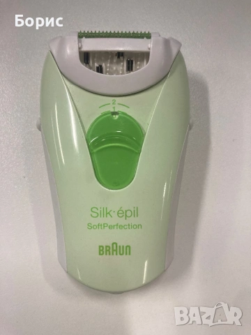 Пинсетен епилатор BRAUN Silk Epil Soft Perfection, отличен, снимка 8 - Епилатори - 53487376