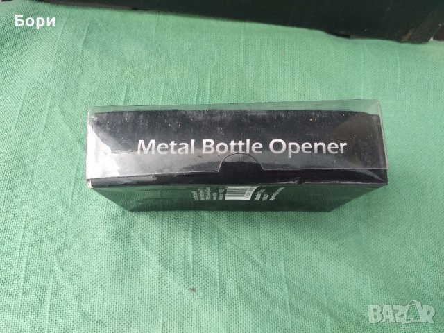Метална никелирана отварачка, снимка 4 - Аксесоари за кухня - 32991953