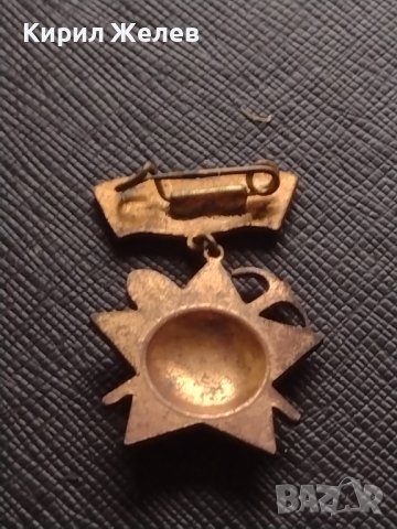 Стара значка СТРОИМ за НАРОДНАТА РЕПУБЛИКА ГЕОРГИ ДИМИТРОВ ЗА КОЛЕКЦИЯ 42792, снимка 5 - Колекции - 43708864