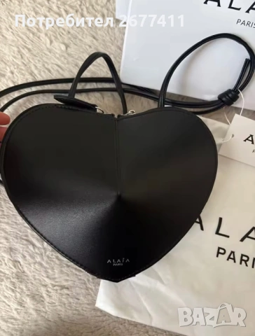 Дамска чанта сърце Alaia, снимка 2 - Чанти - 53184702