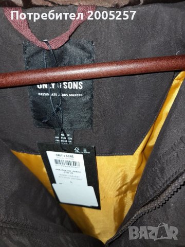 3 Мъжки зимни якета O'NEILL & ONLY SONSразмер М, снимка 9 - Якета - 38725677