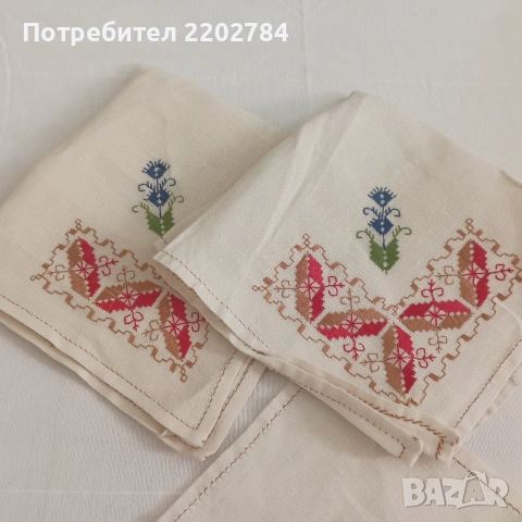 Салфетки за хранене от плат, снимка 3 - Покривки за маси - 53201105