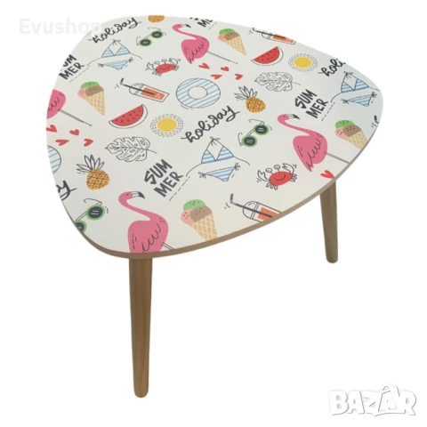 Summer Mood – Дизайнерска Маса с Лятна Тематика, снимка 2 - Маси - 50455300