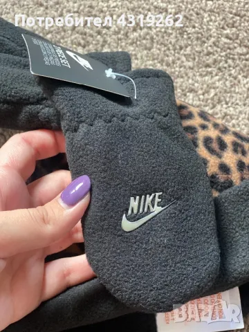 Комплект шапка с ръкавици Nike детски, снимка 2 - Детски комплекти - 48521515