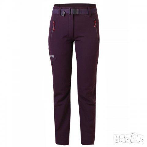Дамски туристически панталон Sphere Pro Janet бордо