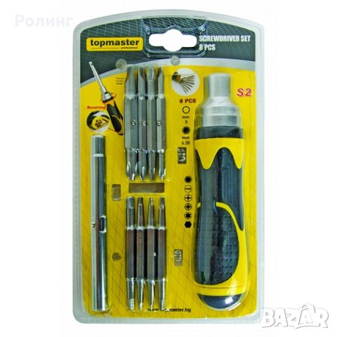 Отвертка с тресчотка 16 в 1 TMP/223901