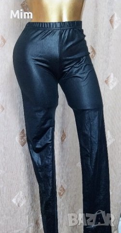 Buch L Черен, еластичен клин имитиращ кожа , снимка 4 - Клинове - 44109991