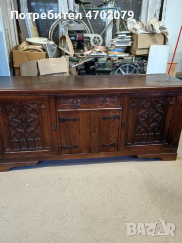 Старинен шкаф, снимка 6 - Шкафове - 53022382