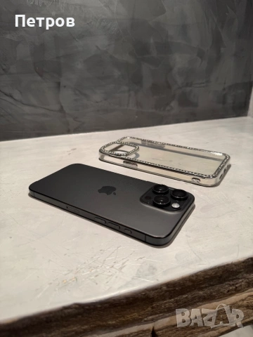 КАТО ЧИСТО НОВ Iphone 15 Pro Max 256 GB Black Titanium, снимка 2 - Apple iPhone - 53515708
