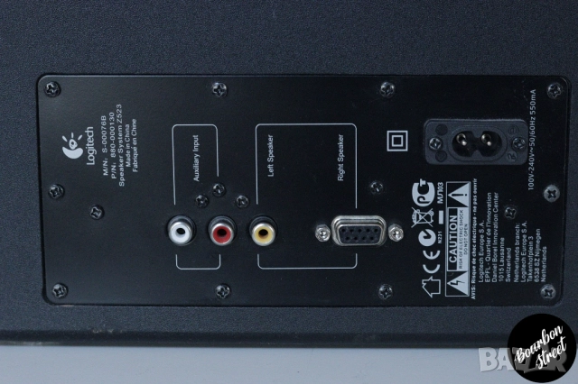 Logitech Z523 2.1 40W - Събуфер и Колонки с 360-градуса Звук, снимка 8 - Аудиосистеми - 52800594
