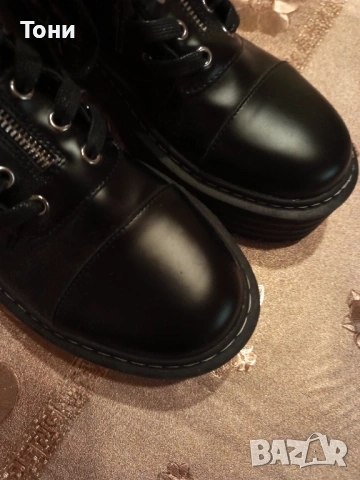 Нови Кожени Дамски Високи Боти 40, снимка 7 - Дамски боти - 53488928