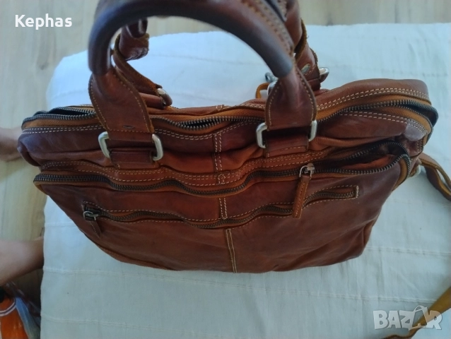 чанта естествена кожа Rebels Legends, снимка 2 - Чанти - 51725486