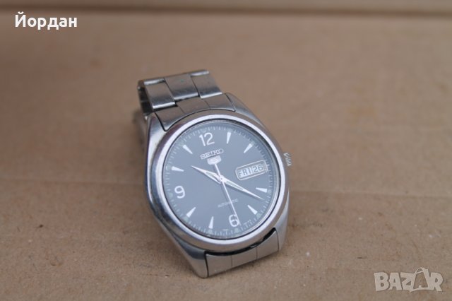 Часовник "Seiko 5'' автомат /37 мм/, снимка 2 - Мъжки - 44049731