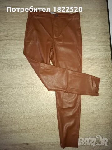 Кафяв клин-панталон Karol, снимка 3 - Панталони - 48353512