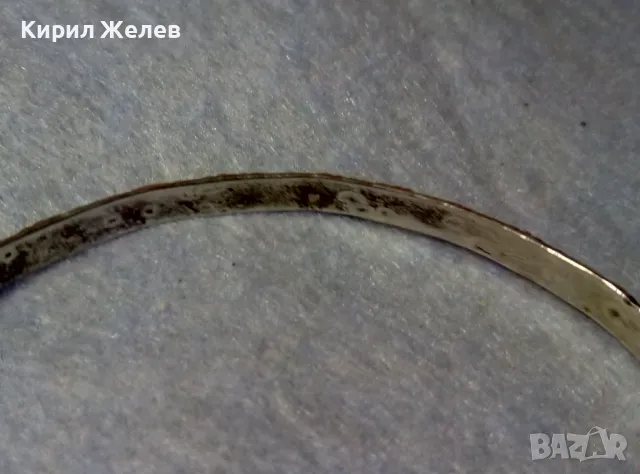 РАЗКОШНА СТАРИННА ФЛОРАЛНО ОРНАМЕНТИРАНА АР НУВО СРЕБЪРНА ГРИВНА СРЕБРО ВИСОКА ПРОБА 48408, снимка 13 - Антикварни и старинни предмети - 48493550