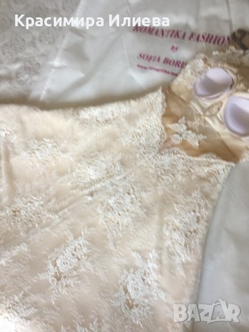 Булчинска рокля на София Борисова, снимка 12 - Рокли - 36589619