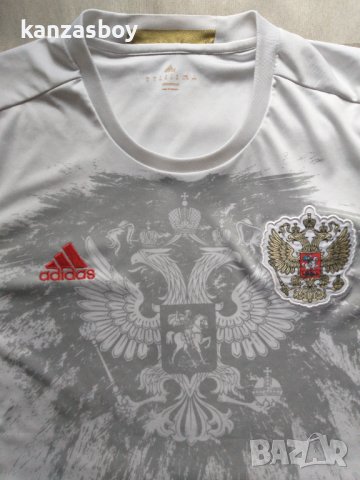 Adidas Russia Away - страхотна мъжка тениска ХЛ , снимка 3 - Тениски - 40270505