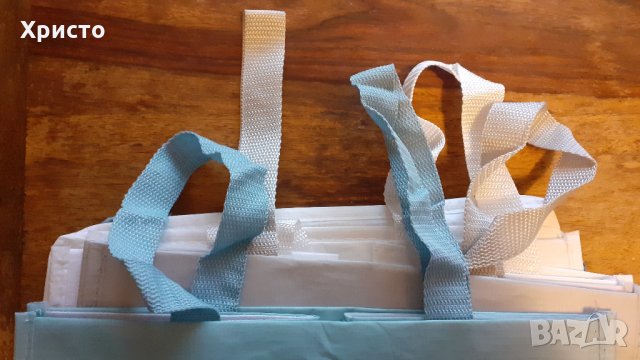 пазарска чанта комплект 3 броя нетъкан текстил ламиниран еко, снимка 5 - Други - 35032969