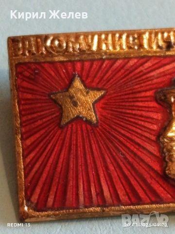 Рядка значка с емайл СССР За КОМУНИСТИЧЕСКИЯ ТРУД за КОЛЕКЦИОНЕРИ 51663, снимка 5 - Колекции - 53159550