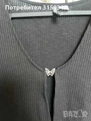 Тениска с пеперуда - H&M, снимка 2 - Тениски - 50022035