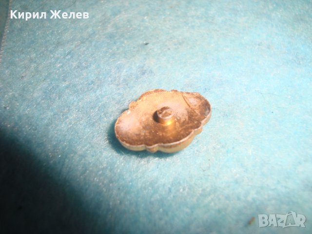 ПОЗЛАТЕНА БРОНЗОВА АПЛИКАЦИЯ с ФАСЕТИРАНИ КАМЪЧЕТА ГРАНАТ БИЖУ УКРАСА НАКИТ 76091, снимка 2 - Други - 35605605