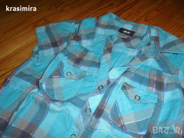 лот на ''H&M-Terranova''-размер 140см-146см, снимка 7 - Детски ризи - 28761128