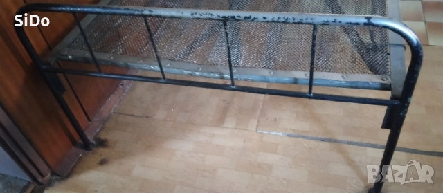 Легло с жел.табли и пружина с размери:190/110см, снимка 3 - Спални и легла - 52113461