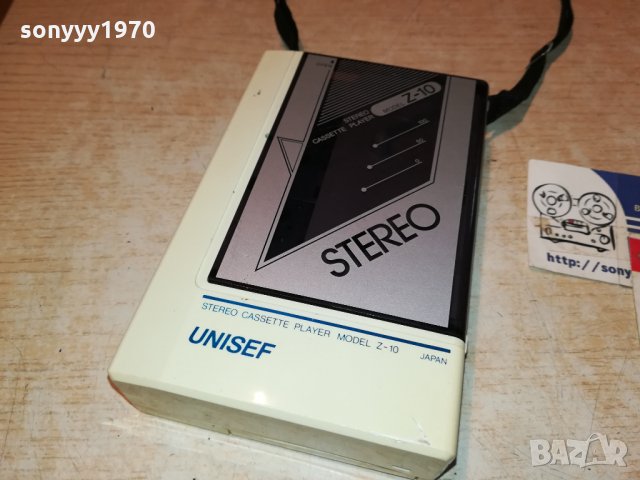 UNISEF Z-10 MADE IN JAPAN-ВНОС FRANCE 0111211023, снимка 4 - Радиокасетофони, транзистори - 34649914