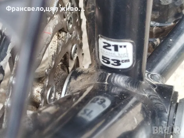 26 цола алуминиев велосипед колело хидравлични спирачки,27 скорости Shimano deore xt , снимка 5 - Велосипеди - 50233307