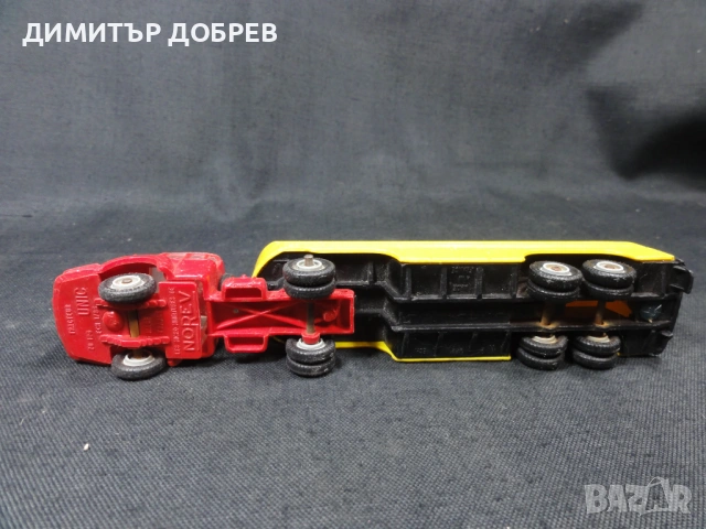 СТАРА РЕТРО ПЛАСТМАСОВА КОЛИЧКА КАМИОН UNIC NOREV FRANCE, снимка 6 - Колекции - 53151538