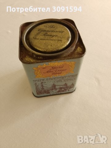 Винтидж кутия за чай The London Tea Co. Специална смес след вечеря