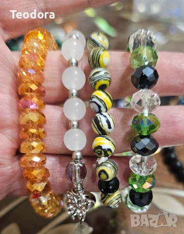 ръчно направени гривни, снимка 8 - Гривни - 52740767