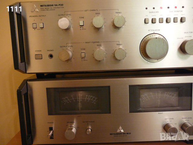 MITSUBISHI DA-A10DC I DA-P20 УНИКАТ, снимка 5 - Ресийвъри, усилватели, смесителни пултове - 40389771