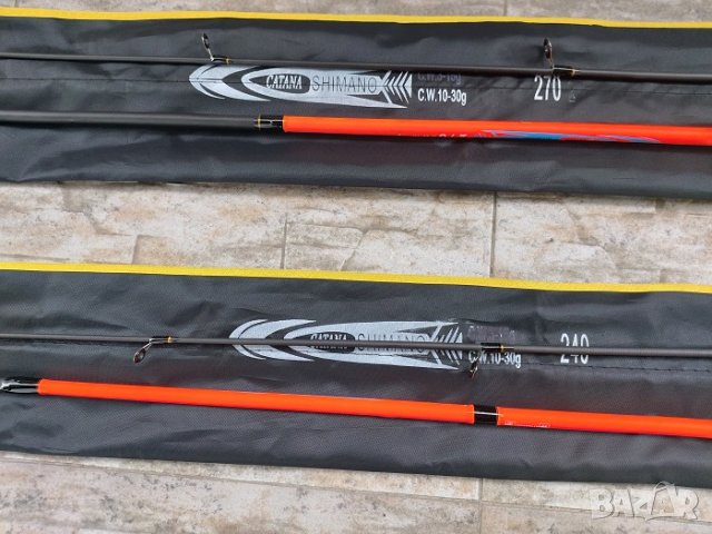 Спининг въдица Shimano Catana 2.40m/2.70m 10-30g/1-7g/3-15g/5-20g, снимка 3 - Въдици - 32530765