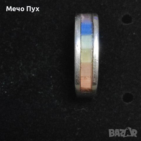 Сребърен пръстен (5), снимка 8 - Пръстени - 40523164