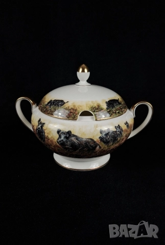 На части! Ловен сервиз с дивеч за кафе и храна за 8 човека - Kaiser, снимка 8 - Сервизи - 52398140