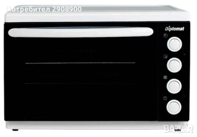 Продавам готварска печка Дипломат с керамични котлони