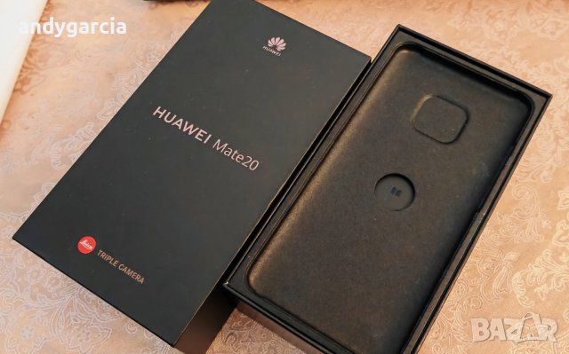 Huawei Mate 20 Dual Sim - чисто нова кутия, САМО КУТИЯ И КНИЖКИ, снимка 2 - Калъфи, кейсове - 40864440