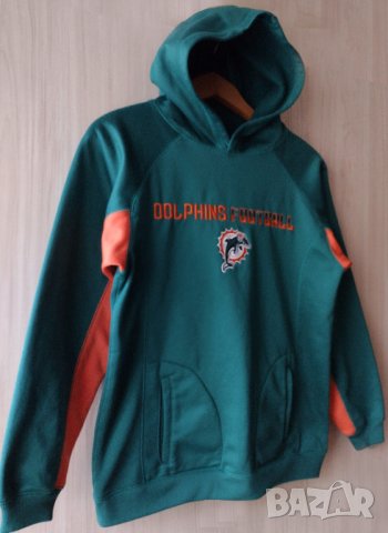 NFL Miami Dolphins - спортно горнище суичър с качулка, снимка 12 - Спортни дрехи, екипи - 43352542