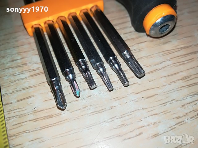 отвертка със специфични накраиници, снимка 9 - Отвертки - 28944732