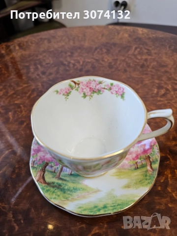 Чаша за кафе от костен порцелан, снимка 6 - Чаши - 52996860