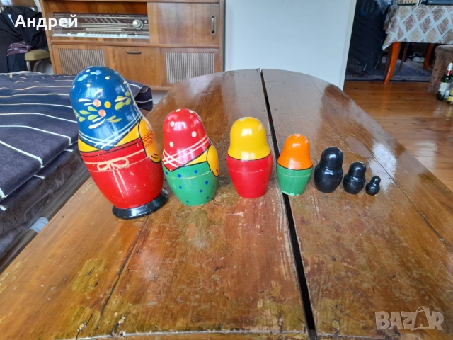 Стара Матрьошка,матрьошки #53, снимка 5 - Колекции - 50799138