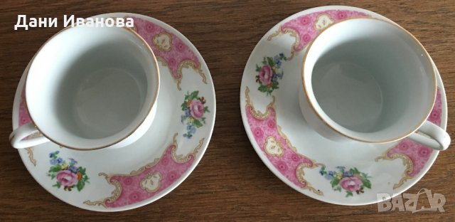 Комплект от 2 бр. чаши за чай - китайски порцелан, снимка 3 - Чаши - 28176593