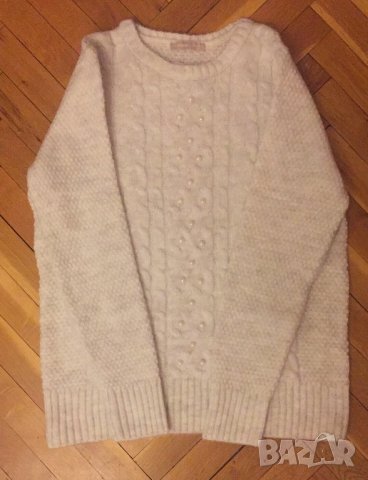 Страхотен пуловер с перли, снимка 8 - Блузи с дълъг ръкав и пуловери - 26820719