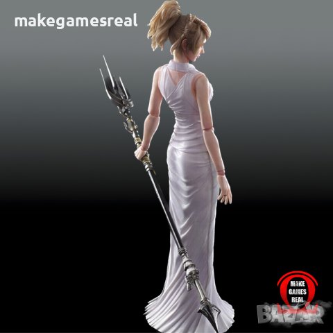 Екшън фигура Final Fantasy XV - Lunafreya Nox, снимка 6 - Аксесоари - 43288509