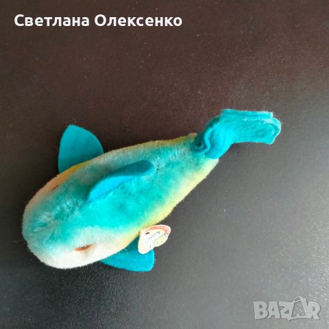 Колекционерска мека играчка Steiff Flossy Fish Риба, снимка 14 - Колекции - 37743028