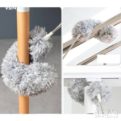 Телескопична четка за почистване от 40см до 245 см!, снимка 5 - Други стоки за дома - 51081439