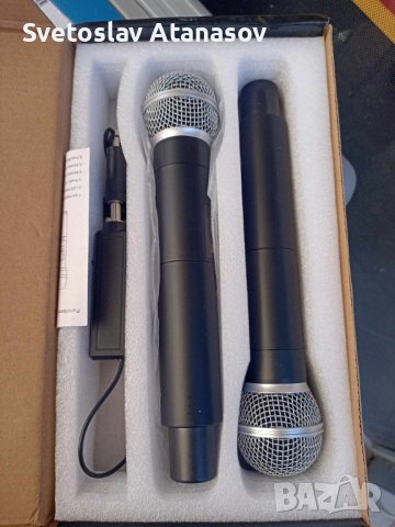 Комплект безжични микрофони , снимка 6 - Микрофони - 43860390