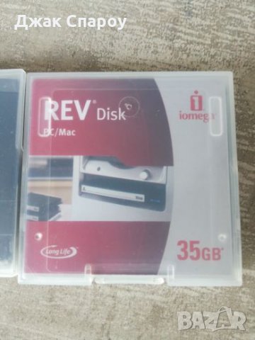 iomega REV Disk PC / Mac Long Life 35 GB., снимка 1 - Работни компютри - 26613633