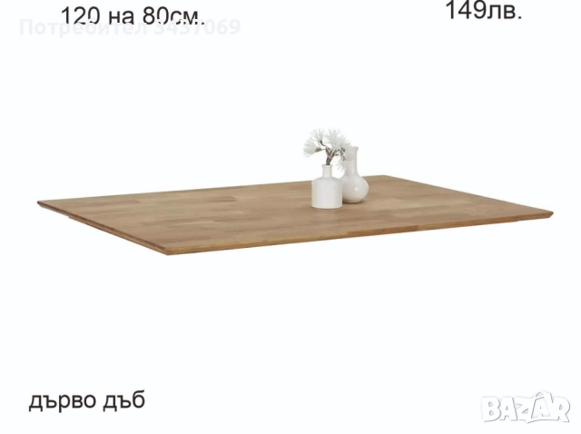 РАЗЧИСТВАМЕ СКЛАДА Тотална Разпродажба плотове за маси, снимка 2 - Маси - 52866704